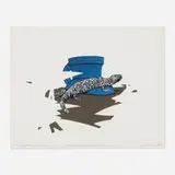 Ken Price, Lizard Cup, 1971, lithograph in colors