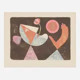 Victor Brauner, La Fiancée heliotropique, 1955, lithograph in colors on BFK Rives