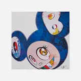 And Then x 6 (Blue: The Superflat Method) by Takashi Murakami, 2013, offset lithograph in colors, sold Sep 2022