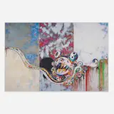 727x777 by Takashi Murakami, 2016, offset lithograph in colors, sold Sep 2022
