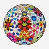 Flower Ball (Lot of Colors) by Takashi Murakami, 2013, offset lithograph in colors, sold Sep 2022