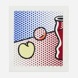 Roy Lichtenstein, Still Life with Red Jar, 1994, screenprint in colors on Lanaquarelle Watercolor