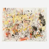 Cecily Brown, The Battle Between Carnival and Lent (after Bruegel)