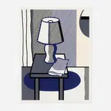 Roy Lichtenstein, The Poetry Project Symposium poster, 1988, screenprint in colors