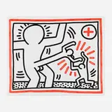 Keith Haring, Untitled (from the Three Lithographs suite), 1985, lithograph in colors on BFK Rives