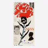 Donald Baechler, Thistle, 1999, lithograph in colors