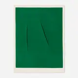 Lucio Fontana, Concetto Spaziale (from XXe Siècle), 1975, lithograph in colors