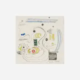 Hilla Rebay, Untitled, etching and aquatint in colors