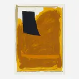 Adja Yunkers, À Miró, 1973, screenprint in colors