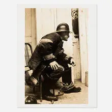 Matthew Benedict, Saint Florian, sepia toned gelatin silver print