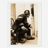 Matthew Benedict, Saint Florian, sepia toned gelatin silver print