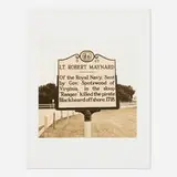Matthew Benedict, Ocracoke, sepia toned gelatin silver print