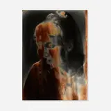 Edmund Teske, Untitled, solarized gelatin silver print mounted to board and Arches