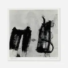 Aaron Siskind, Jalapa 20 1973 (Homage to Franz Kline), 1973, gelatin silver print