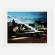 Gregory Crewdson, Untitled (Ray of Light) (from the Twilight series), 2023, digital inkjet print