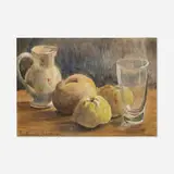 Paul-Émile Pissarro, Nature morte aux pommes