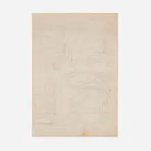 Eugène Delacroix, Untitled, 1833-38, graphite on paper
