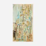 Untitled by Maria Helena Vieira da Silva, 1947, watercolor on paper, sold Nov 2024