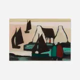 Markey Robinson, Claddagh, oil on panel