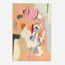 Vaclav Vytlacil, Untitled, acrylic on paper