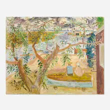 Vista by Franklin "Watty" Watkins, 1963, oil on canvas, sold Nov 2024