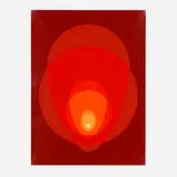 Clarence Carter, Untitled, 1975, acrylic on Scintilla