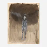 Christian Bérard, Homme la nuit, c. 1940, watercolor and gouache on paper