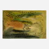 Henri Michaux, Untitled, 1948, ink and watercolor on paper