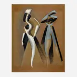 Alexander Archipenko, M. West & Josephine