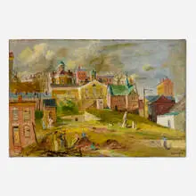 Walter Stuempfig, Untitled, oil on canvas