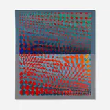Francis Hewitt, Fallout Twist, 1962, acrylic on canvas