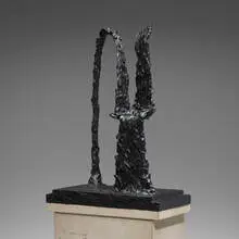 Bryan Hunt, Waterfall, 1982, bronze