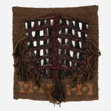 Jagoda Buić, Dark Bells II, 1969, haute-lisse woven tapestry with wool and metallic thread