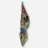 Sam Gilliam, Tapestry IV, 1991, mixed media on two flour sack cloths