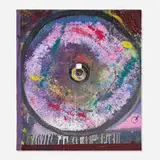 Sam Gilliam, Birdman on 45, 1989, mixed media construction