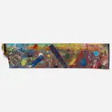 Sam Gilliam, Be Bop, 1996, mixed media on brown paper