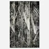 Gregor Hildebrandt, Fremde Nacht (Strange Day (Cure)), 2009, cassette tape and dispersion on canvas