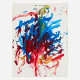 Helen Marden, Mere, 1993, watercolor on Lanaquarelle paper