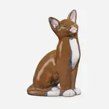 Louise Abel for Rookwood Pottery, Rare production cat paperweight
