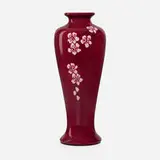 Frank Ferrell for Weller Pottery, Louwelsa vase with cherry blossoms