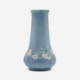 Anna Frances Simpson for Newcomb College Pottery, Vase with trumpet flowers