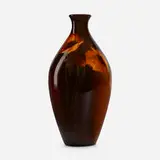 Sallie Toohey for Rookwood Pottery, Standard Glaze vase with poppies