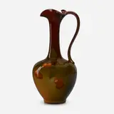 Standard Glaze ewer with cherries by Howard Altman for Rookwood Pottery, sold Nov 2022