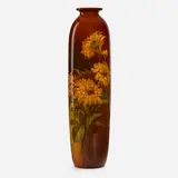 Matthew Daly for Rookwood Pottery, Standard Glaze vase with chrysanthemum