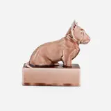 Arthur Conant for Rookwood Pottery, Production Scottie Dog paperweight