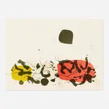 Adolph Gottlieb, Germination II, 1969, lithograph in colors