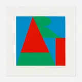 Robert Indiana, The Bowery Art (from On the Bowery), 1971, screenprint in colors on Schoellers Parole