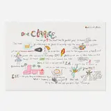 Niki de Saint Phalle, Dear Clarice (from Eight by Eight to Celebrate the Temporary Contemporary), 1983, lithograph in colors on Rives BFK