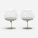 Erwine & Estelle Laverne, Champagne chairs, pair