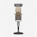 Rca, Velocity microphone, model 44-BX, 1932, steel, enameled steel